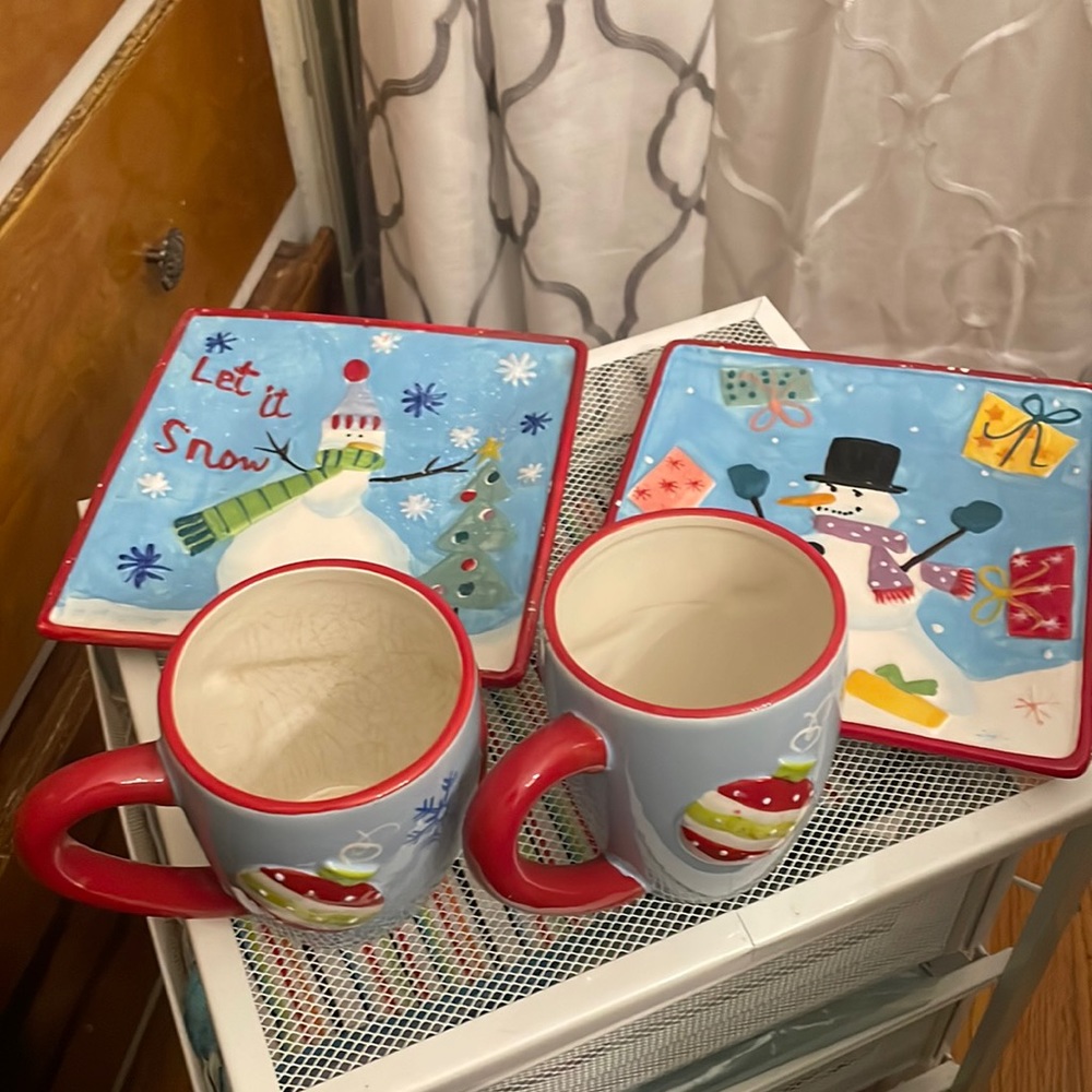 Christmas mug set